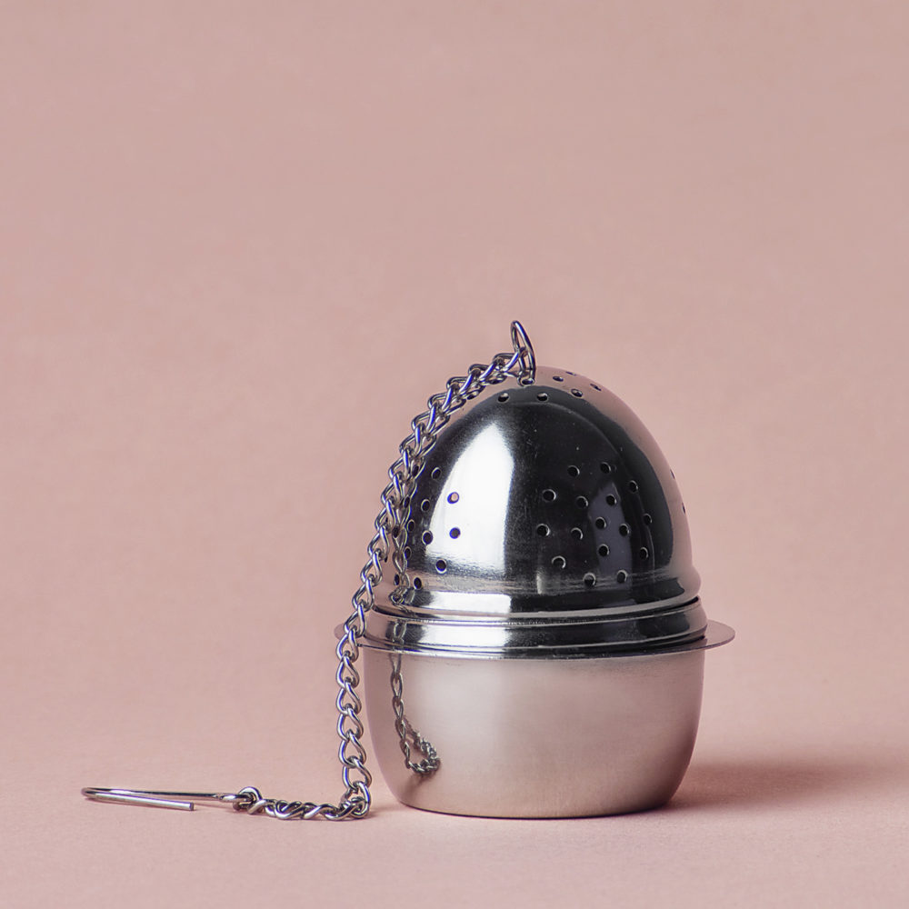 Egg tea strainer