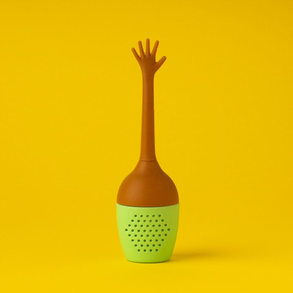 Hand tea strainer