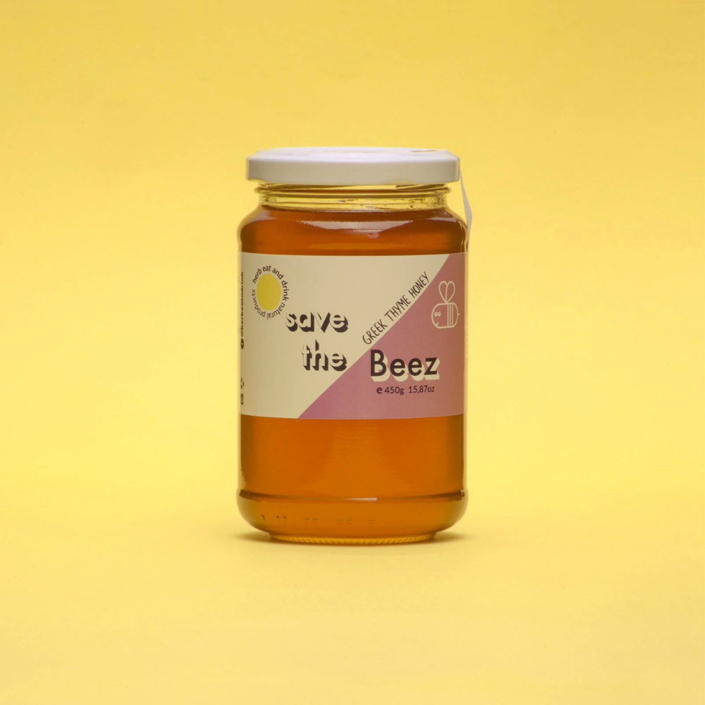 thyme honeying a jar 450g